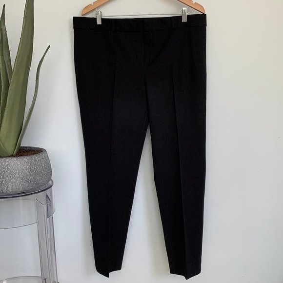 Banana Republic Sloan Slim Ankle Fit Pant black size 16 - Picture 5 of 13